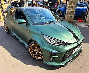 Used 2021 Toyota Yaris Gr Circuit Olive Matte Green - Interior and Exterior details 4