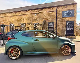 Used 2021 Toyota Yaris Gr Circuit Olive Matte Green - Interior and Exterior details 5