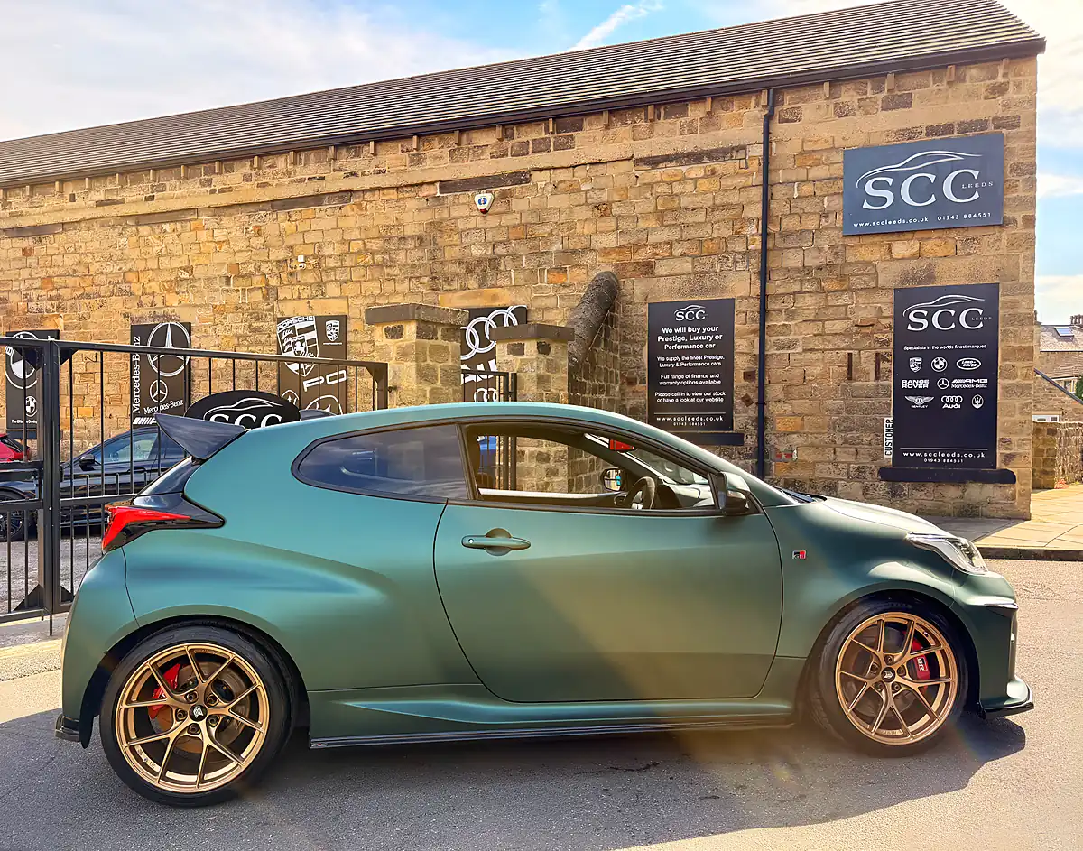 Used 2021 Toyota Yaris Gr Circuit Olive Matte Green - Interior and Exterior details 5