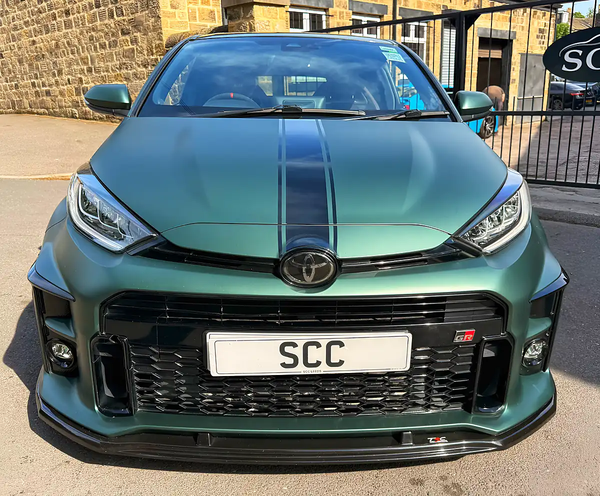 Used 2021 Toyota Yaris Gr Circuit Olive Matte Green - Interior and Exterior details 7