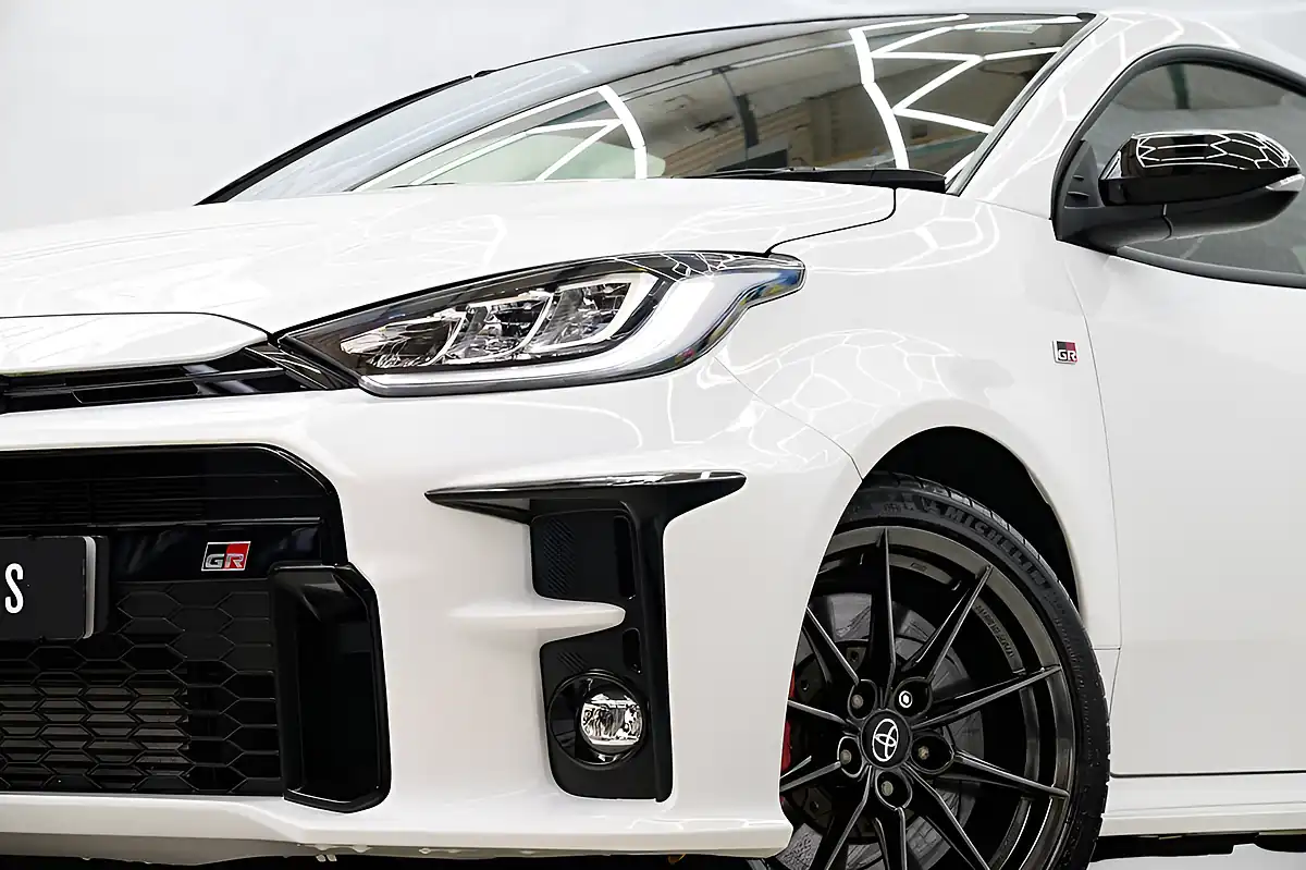 Used 2021 Toyota Yaris Gr Circuit White - Interior and Exterior details 9