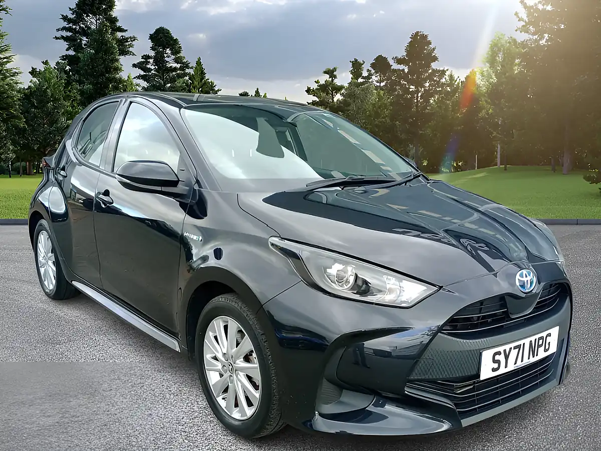 Used 2021 Toyota Yaris Icon Black - Front View