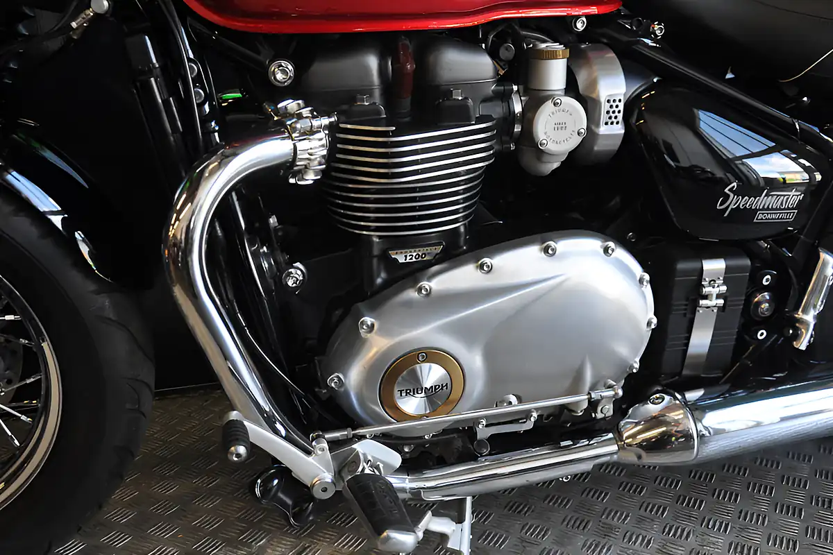 Used 2021 Triumph Bonneville Speedmaster Red - Interior and Exterior details 11