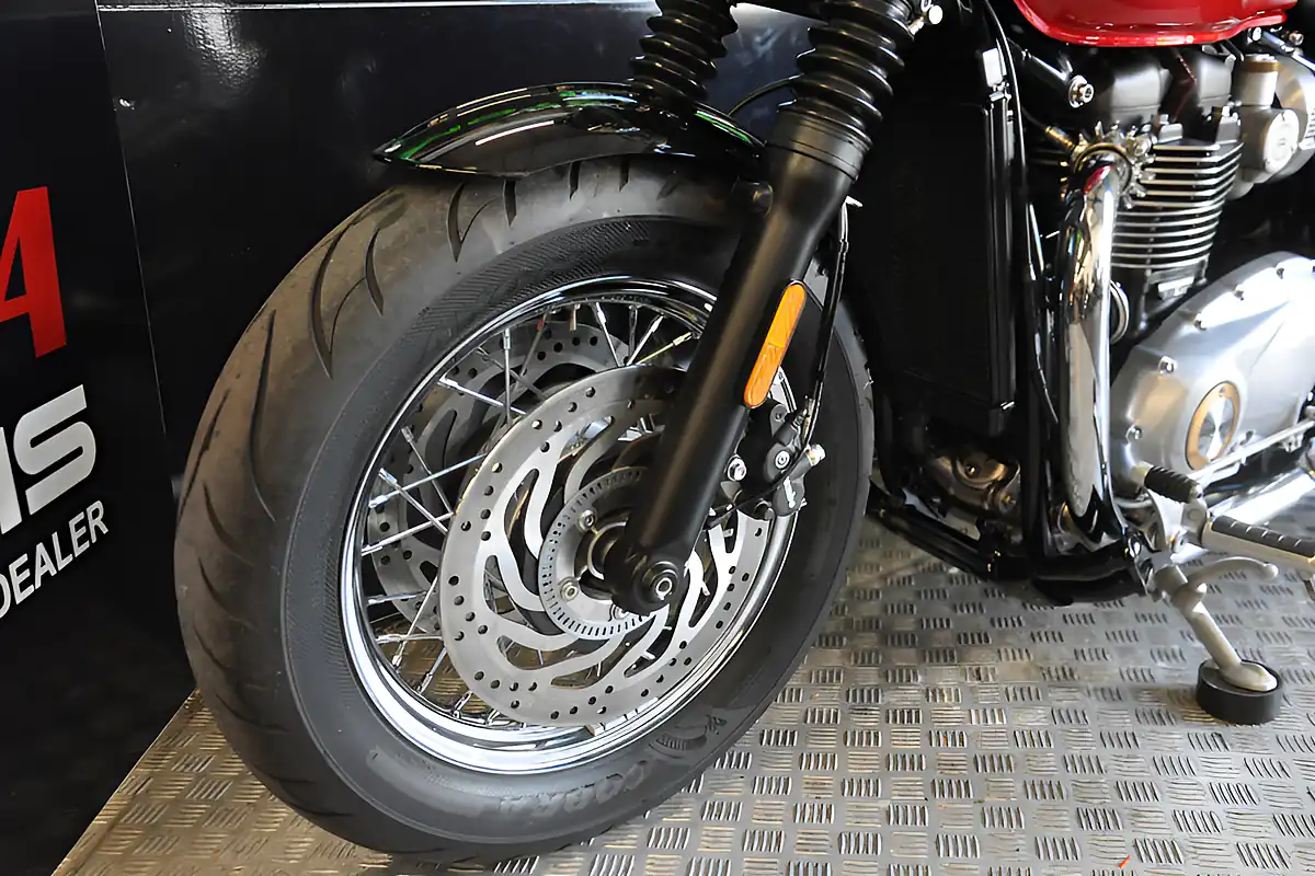 Used 2021 Triumph Bonneville Speedmaster Red - Interior and Exterior details 13
