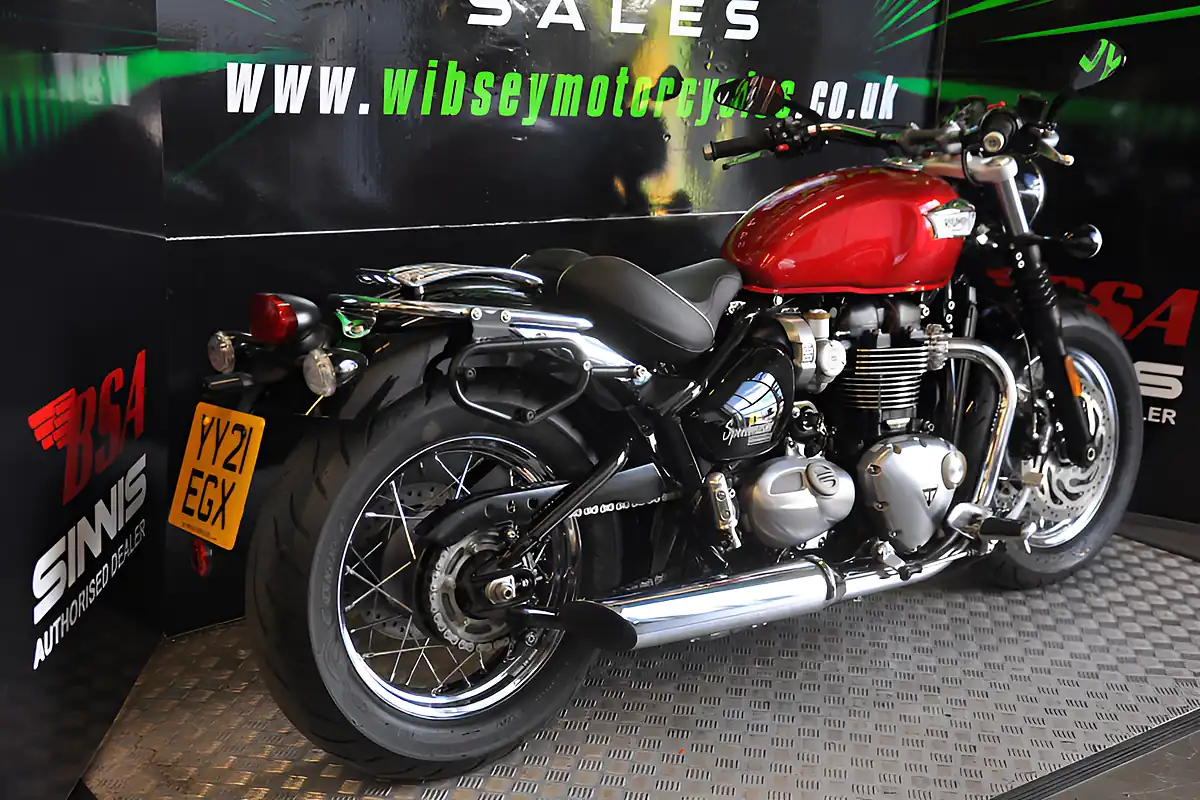 Used 2021 Triumph Bonneville Speedmaster Red - Interior and Exterior details 14