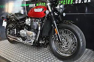 Used 2021 Triumph Bonneville Speedmaster Red - Interior and Exterior details 16