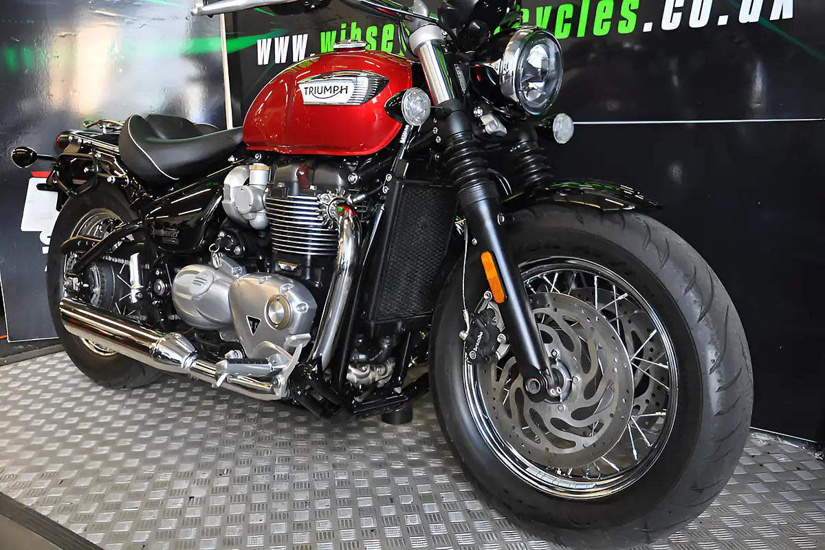 Used 2021 Triumph Bonneville Speedmaster Red - Interior and Exterior details 16