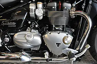 Used 2021 Triumph Bonneville Speedmaster Red - Interior and Exterior details 17