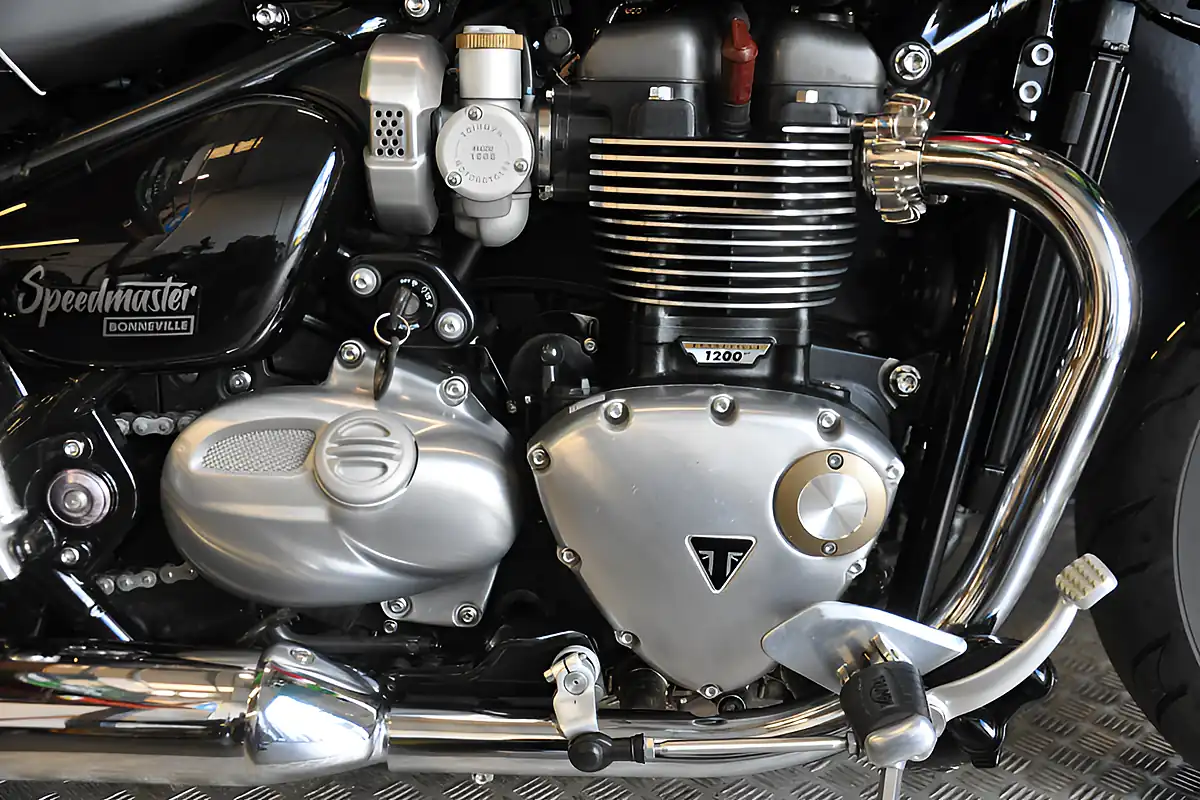 Used 2021 Triumph Bonneville Speedmaster Red - Interior and Exterior details 17