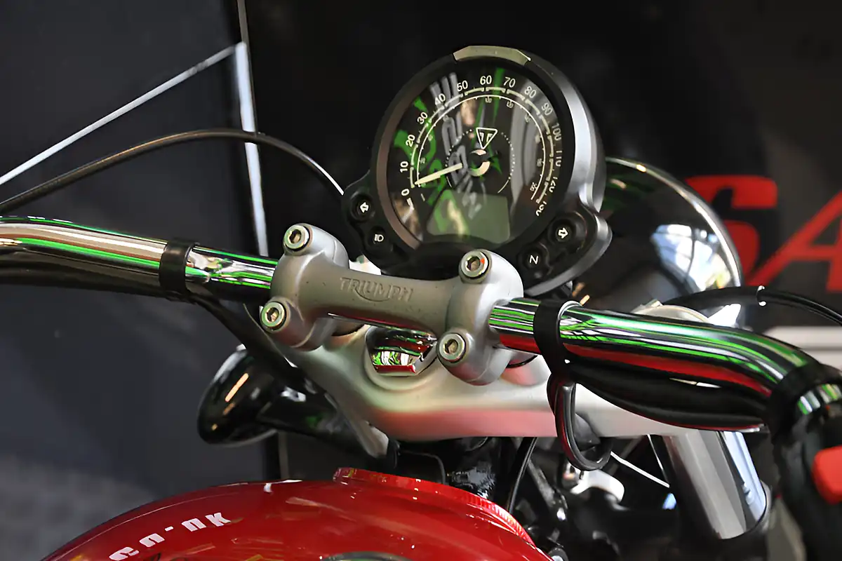 Used 2021 Triumph Bonneville Speedmaster Red - Interior and Exterior details 19