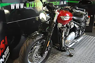 Used 2021 Triumph Bonneville Speedmaster Red - Interior and Exterior details 2