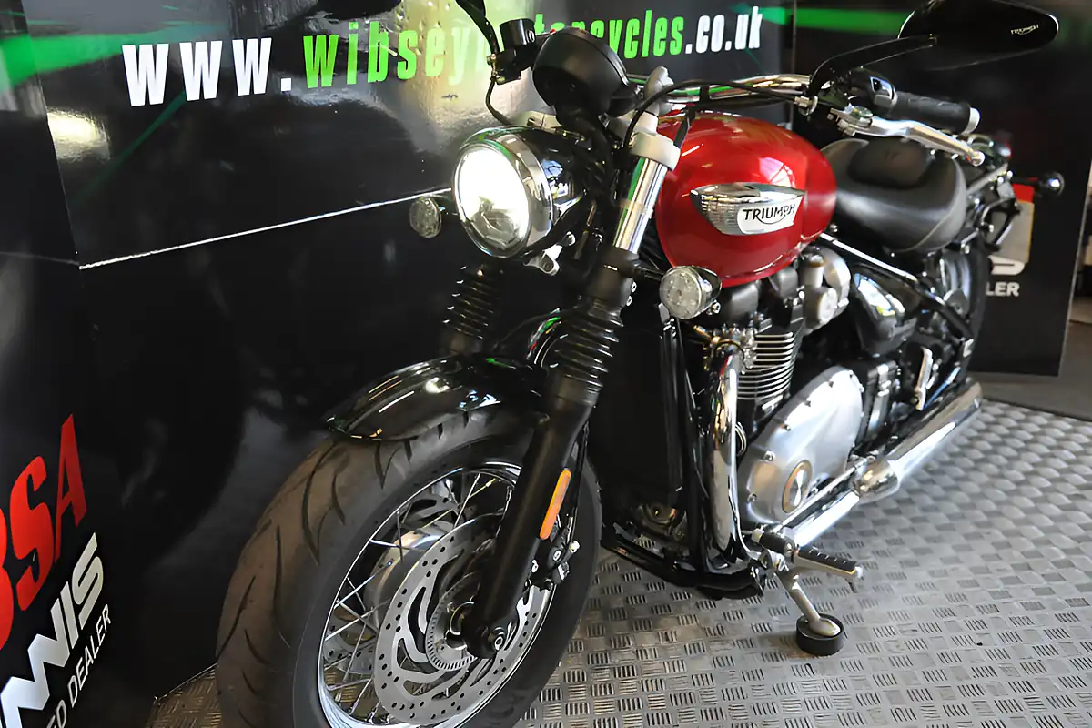 Used 2021 Triumph Bonneville Speedmaster Red - Interior and Exterior details 2