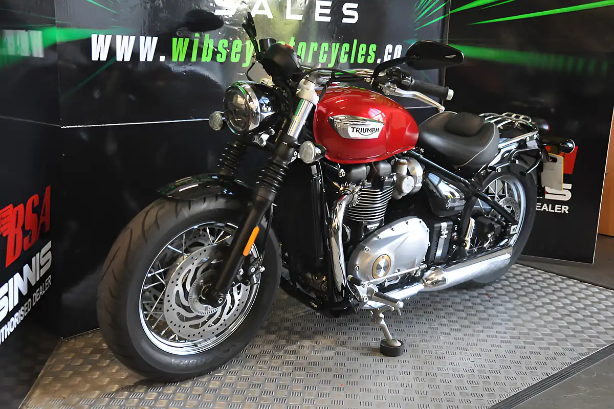 Used 2021 Triumph Bonneville Speedmaster Red - Interior and Exterior details 6