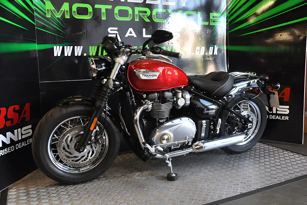 Used 2021 Triumph Bonneville Speedmaster Red - Interior and Exterior details 7