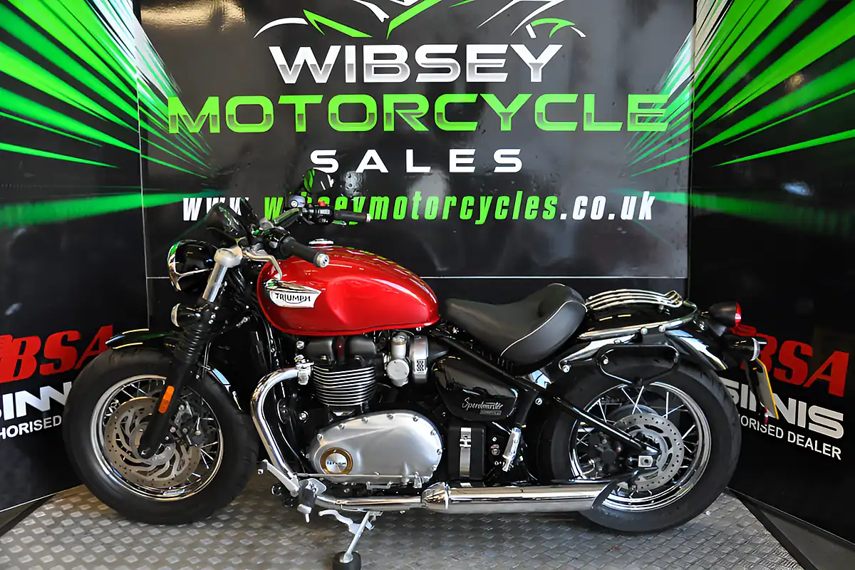 Used 2021 Triumph Bonneville Speedmaster Red - Interior and Exterior details 8