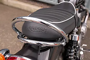 Used 2021 Triumph Bonneville T120 Cobalt Blue / Silver Ice - Interior and Exterior details 19