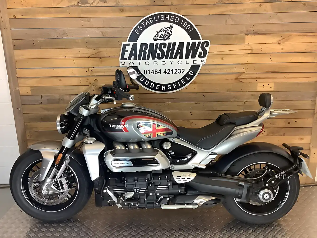Used 2021 Triumph Rocket Iii GT Silver - Interior and Exterior details 2