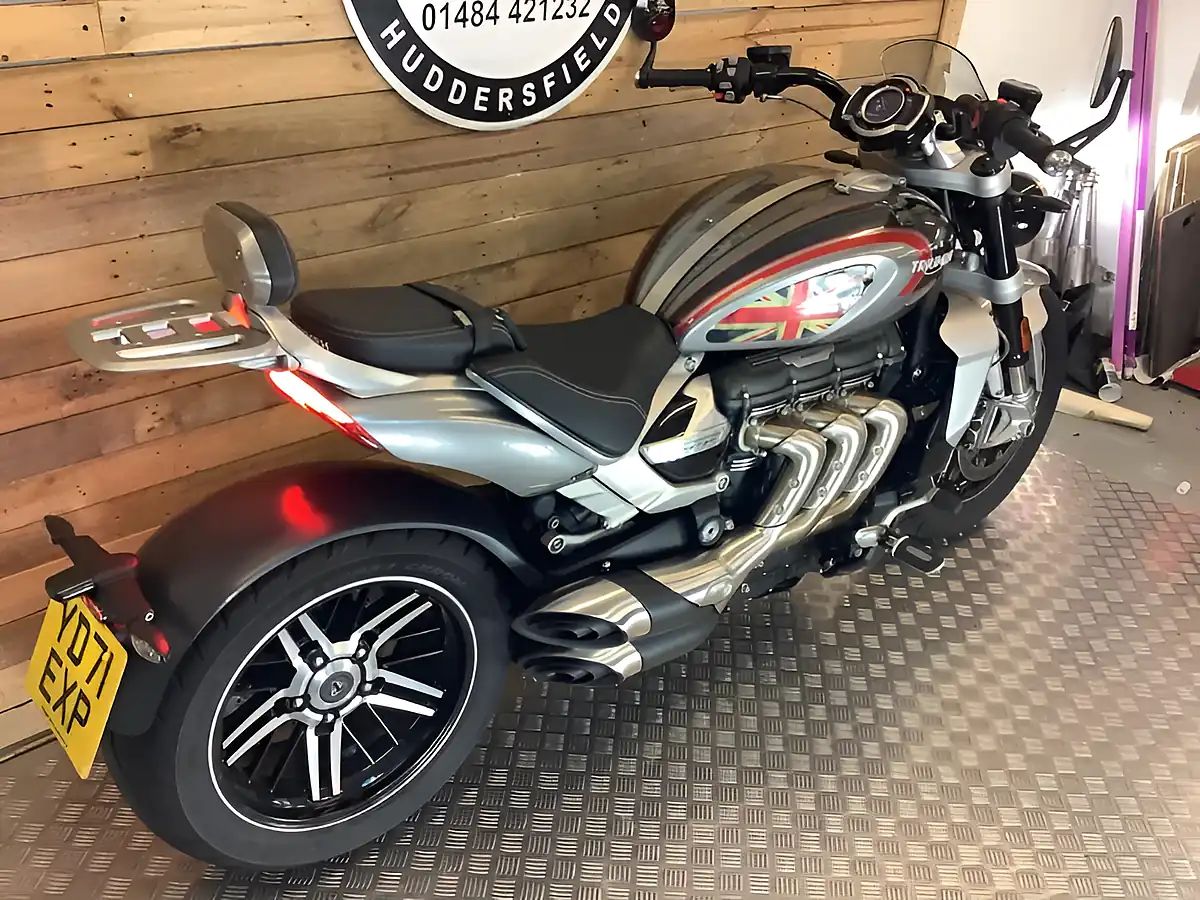 Used 2021 Triumph Rocket Iii GT Silver - Interior and Exterior details 4