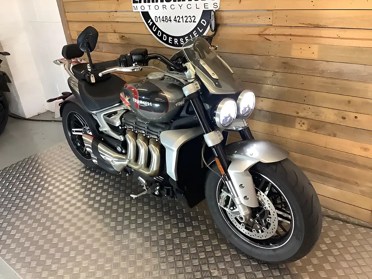 Used 2021 Triumph Rocket Iii GT Silver - Interior and Exterior details 5