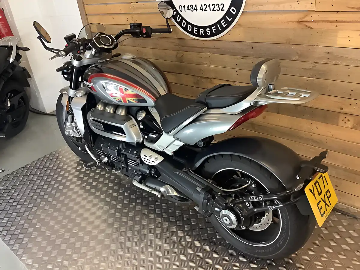 Used 2021 Triumph Rocket Iii GT Silver - Interior and Exterior details 6