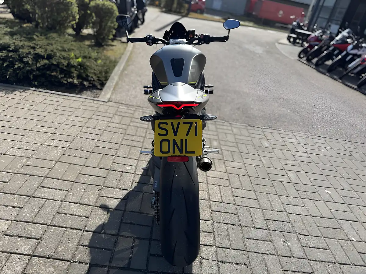 Used 2021 Triumph Speed Triple RS Silver - Interior and Exterior details 10
