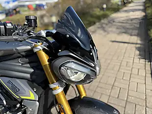 Used 2021 Triumph Speed Triple RS Silver - Interior and Exterior details 16