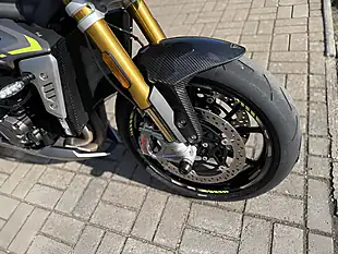 Used 2021 Triumph Speed Triple RS Silver - Interior and Exterior details 17