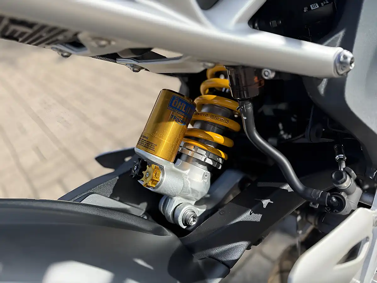 Used 2021 Triumph Speed Triple RS Silver - Interior and Exterior details 18