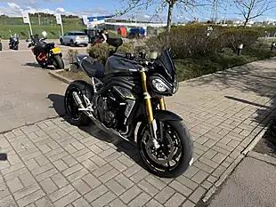 Used 2021 Triumph Speed Triple RS Silver - Interior and Exterior details 4