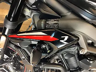 Used 2021 Triumph Street Triple R X-Ring Euro 5 Black - Interior and Exterior details 16