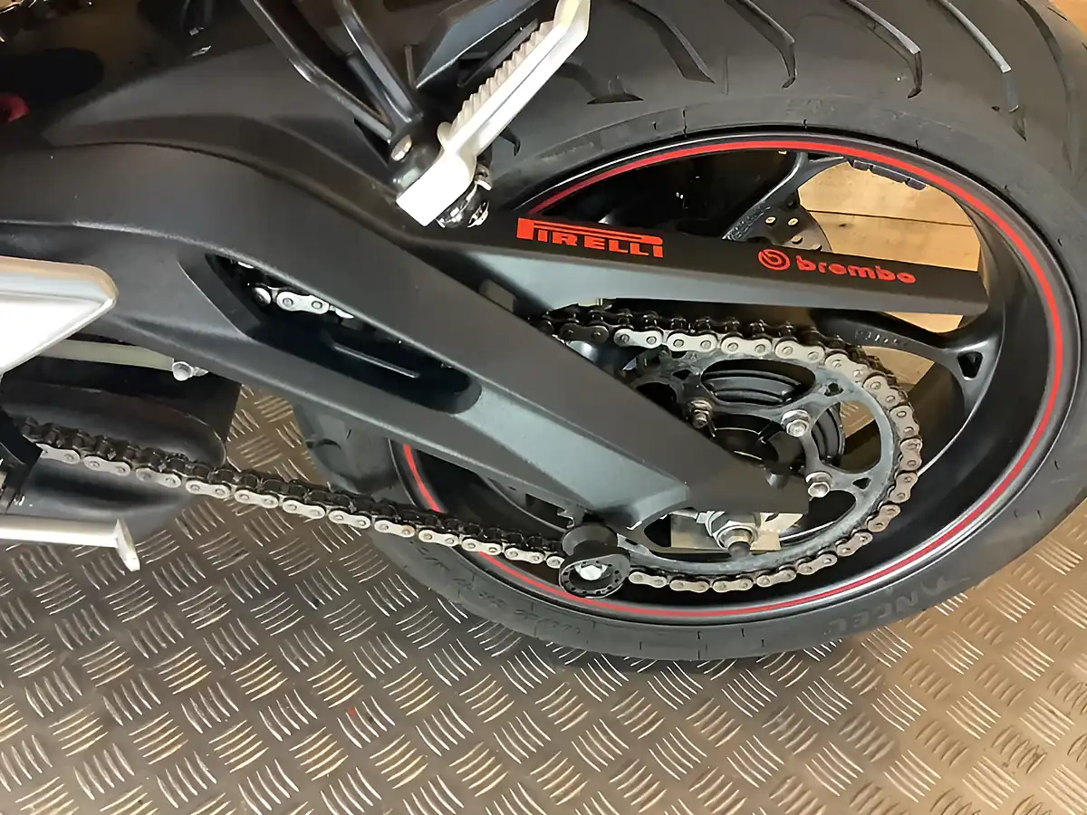 Used 2021 Triumph Street Triple R X-Ring Euro 5 Black - Interior and Exterior details 20