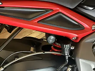 Used 2021 Triumph Street Triple R X-Ring Euro 5 Black - Interior and Exterior details 9