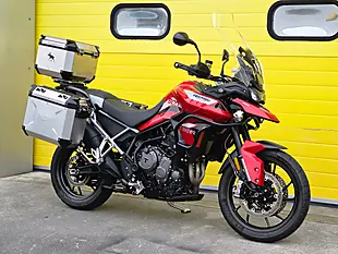 Used 2021 Triumph Tiger 900 GT Pro Red - Interior and Exterior details 3