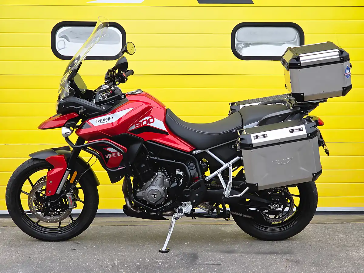Used 2021 Triumph Tiger 900 GT Pro Red - Interior and Exterior details 5
