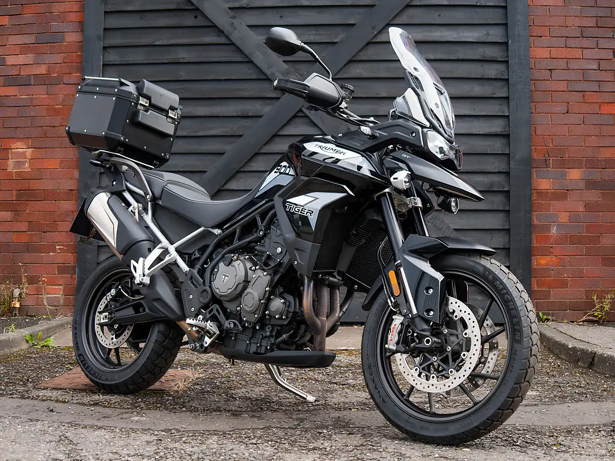 Used 2021 Triumph Tiger 900 GT Sapphire Black - Front View