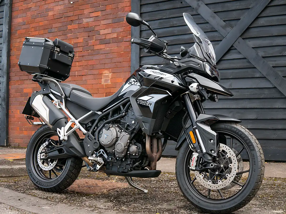 Used 2021 Triumph Tiger 900 GT Sapphire Black - Interior and Exterior details 13