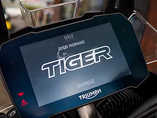 Used 2021 Triumph Tiger 900 GT Sapphire Black - Interior and Exterior details 19