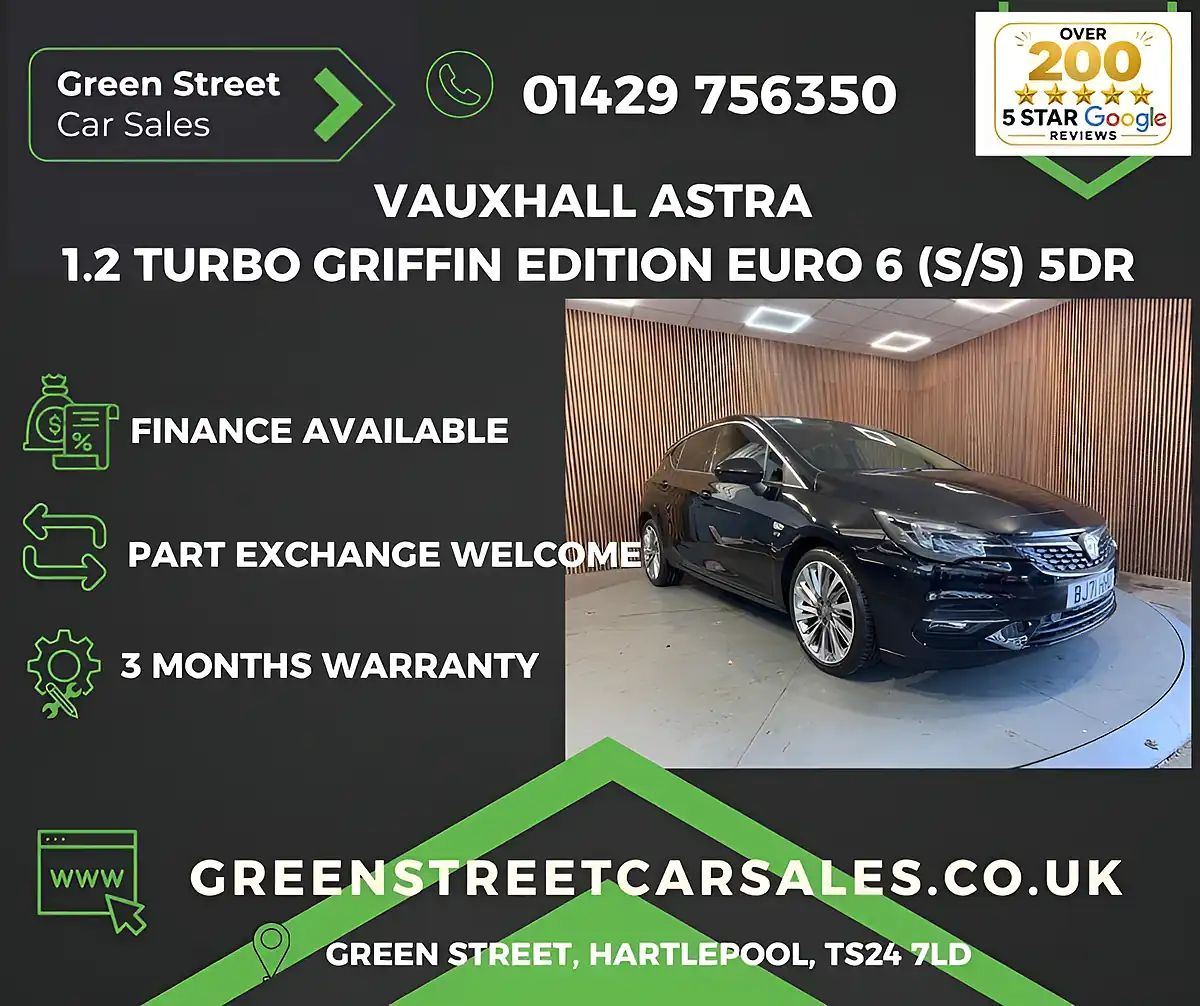 Used 2021 Vauxhall Astra Griffin Edition Black - Interior and Exterior details 2