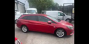 Used 2021 Vauxhall Astra Se Sports Tourer Red - Interior and Exterior details 3