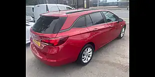 Used 2021 Vauxhall Astra Se Sports Tourer Red - Interior and Exterior details 4