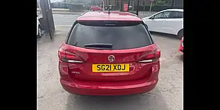 Used 2021 Vauxhall Astra Se Sports Tourer Red - Interior and Exterior details 5
