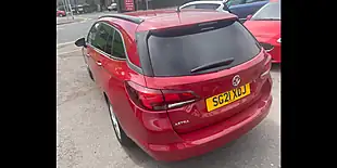 Used 2021 Vauxhall Astra Se Sports Tourer Red - Interior and Exterior details 6