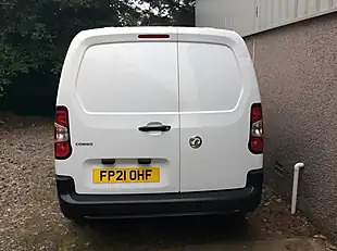 Used 2021 Vauxhall Combo 2300 Edition White - Interior and Exterior details 7