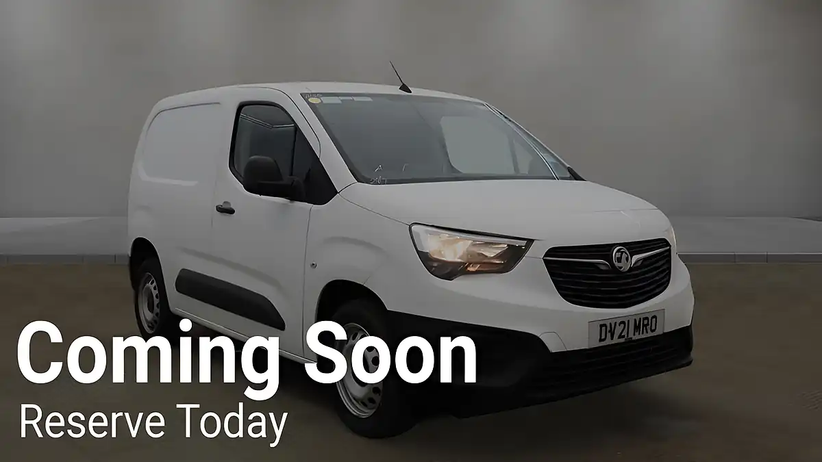 Used 2021 Vauxhall Combo Dynamic White - Front View