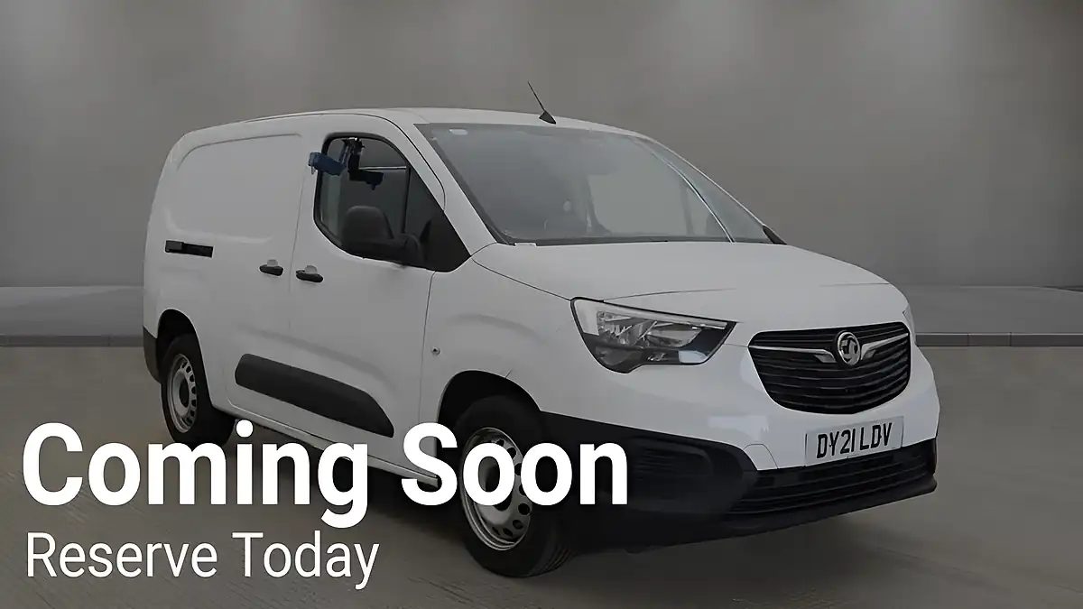 Used 2021 Vauxhall Combo Edition White - Front View
