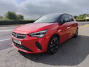 Used 2021 Vauxhall Corsa Electric Elite Nav Premium Red - Interior and Exterior details 4