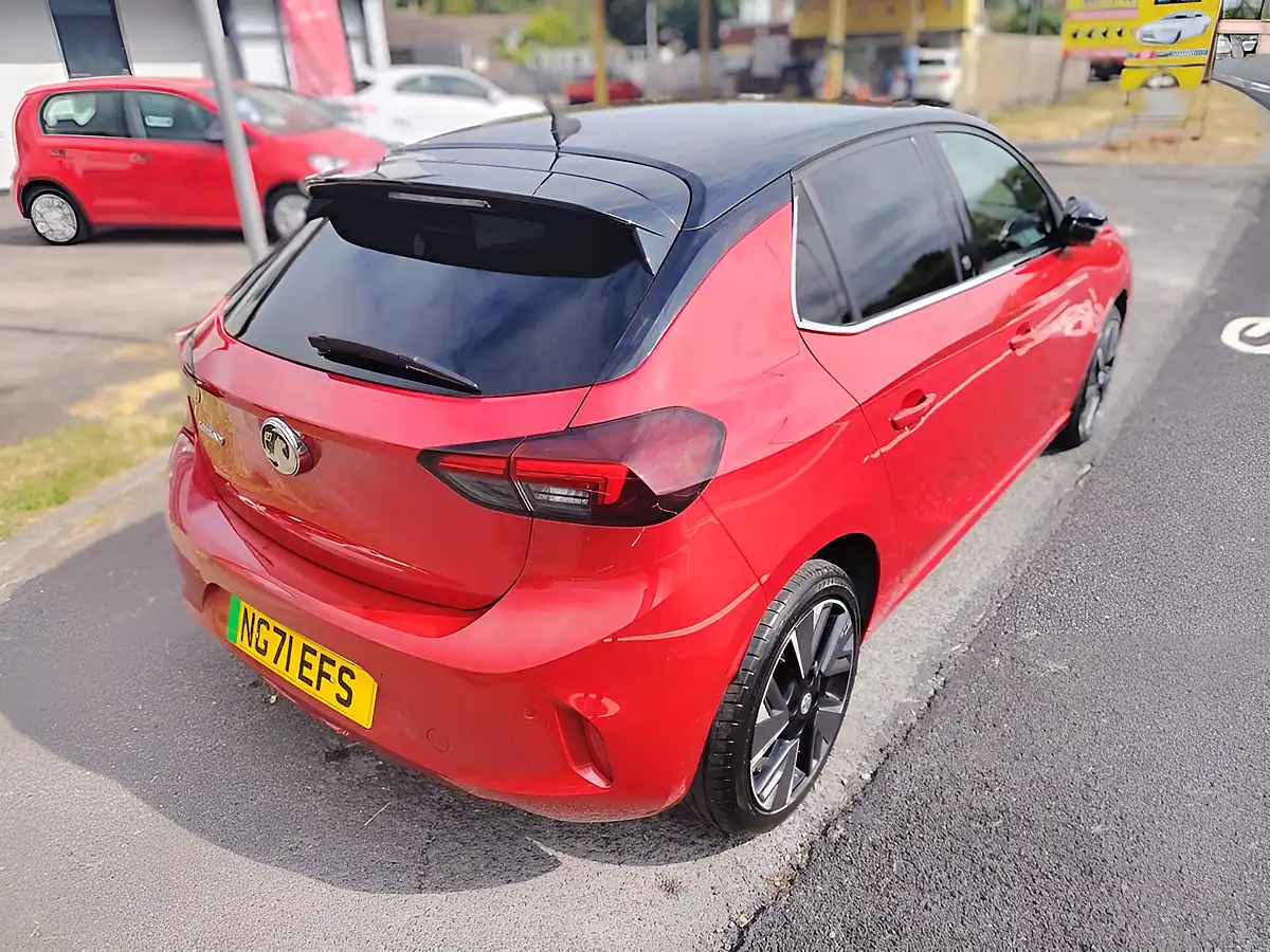 Used 2021 Vauxhall Corsa Electric Elite Nav Premium Red - Interior and Exterior details 7