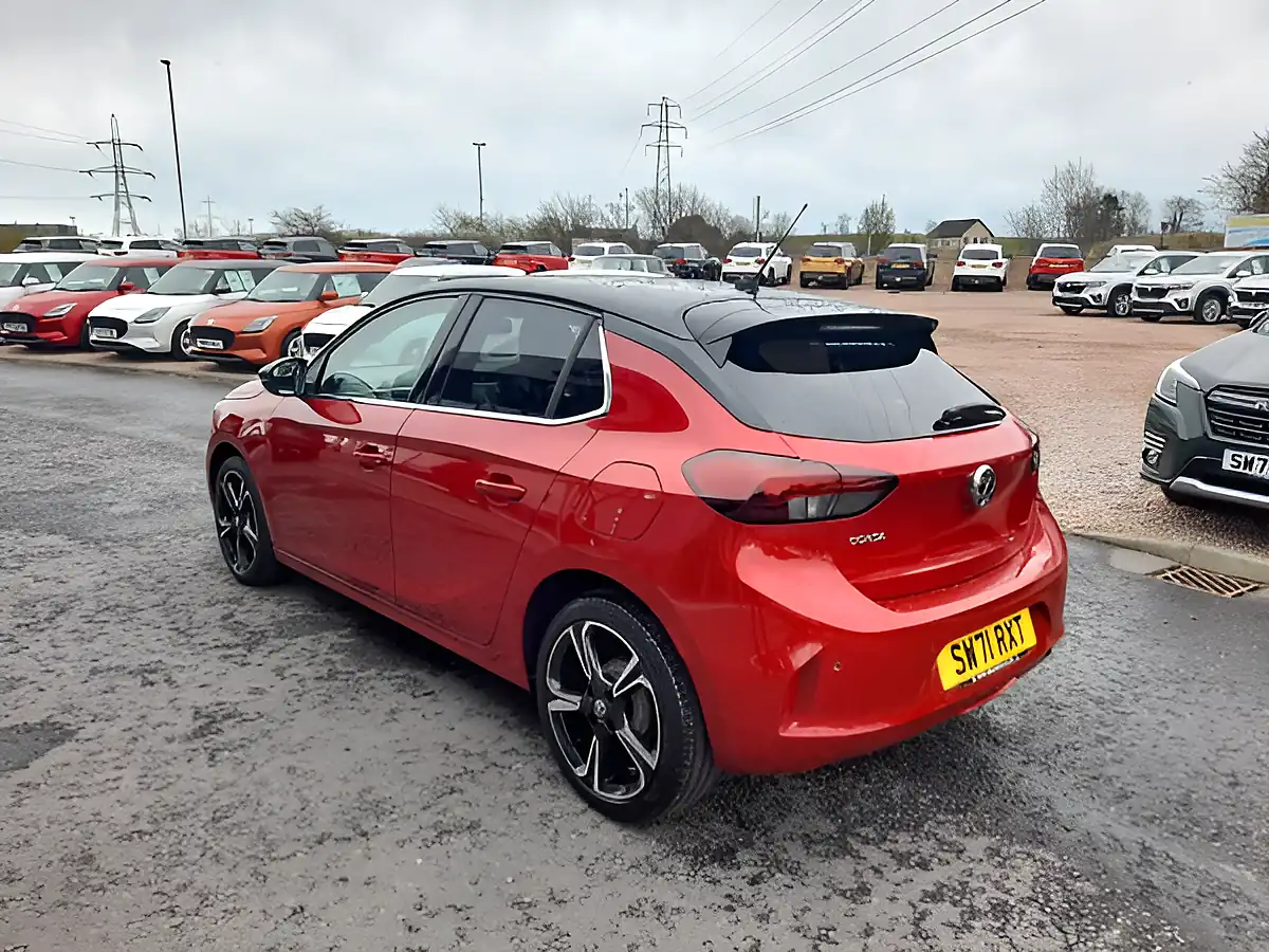 Used 2021 Vauxhall Corsa Elite Edition Red - Interior and Exterior details 5