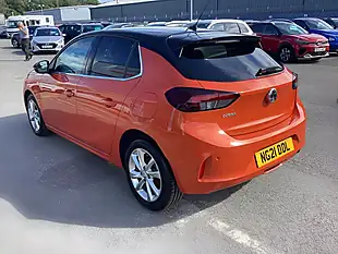 Used 2021 Vauxhall Corsa Elite Nav Orange - Interior and Exterior details 2