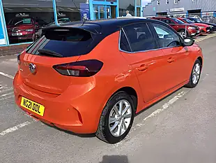 Used 2021 Vauxhall Corsa Elite Nav Orange - Interior and Exterior details 4